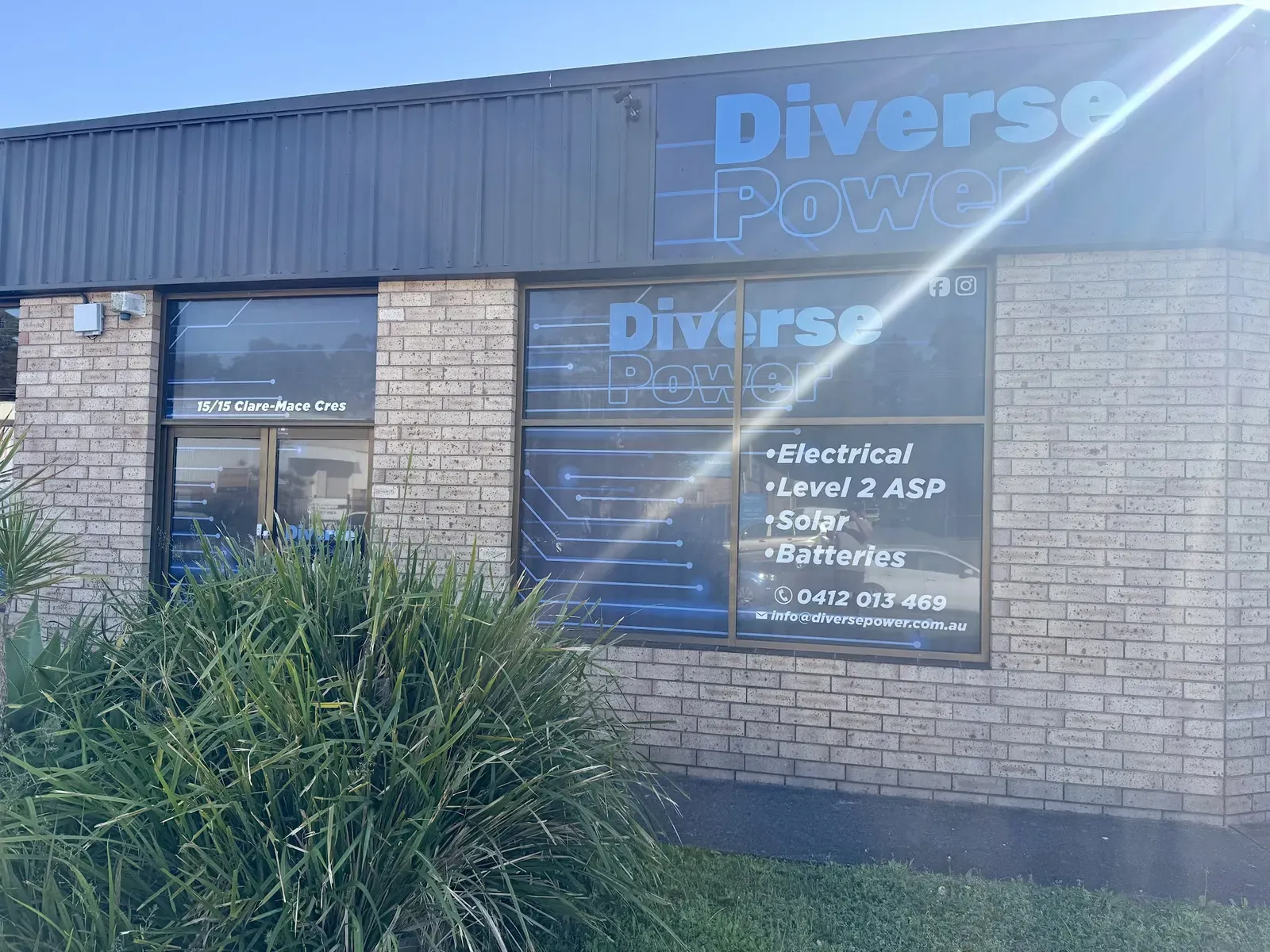 The Diverse Power office at Berkeley Vale