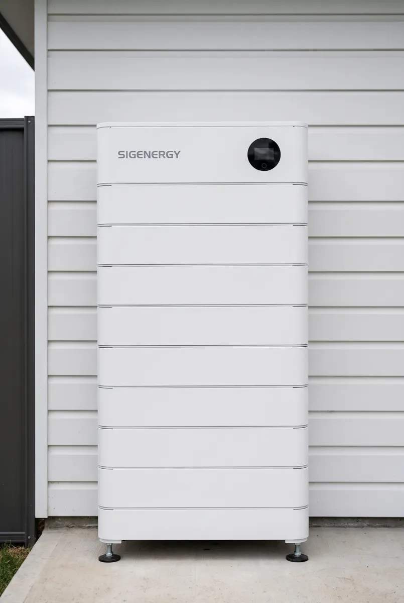 A Sigenergy battery stack